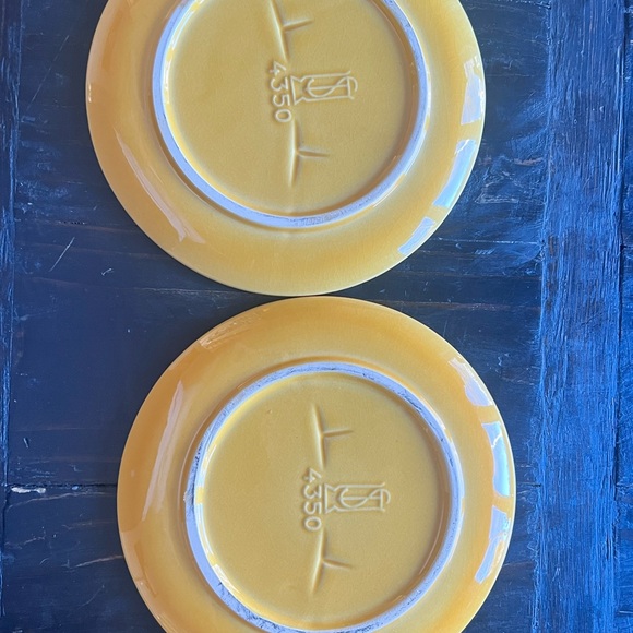 Steuler Keramik West Germany 4350 divided fondue plates RARE - Picture 6 of 6